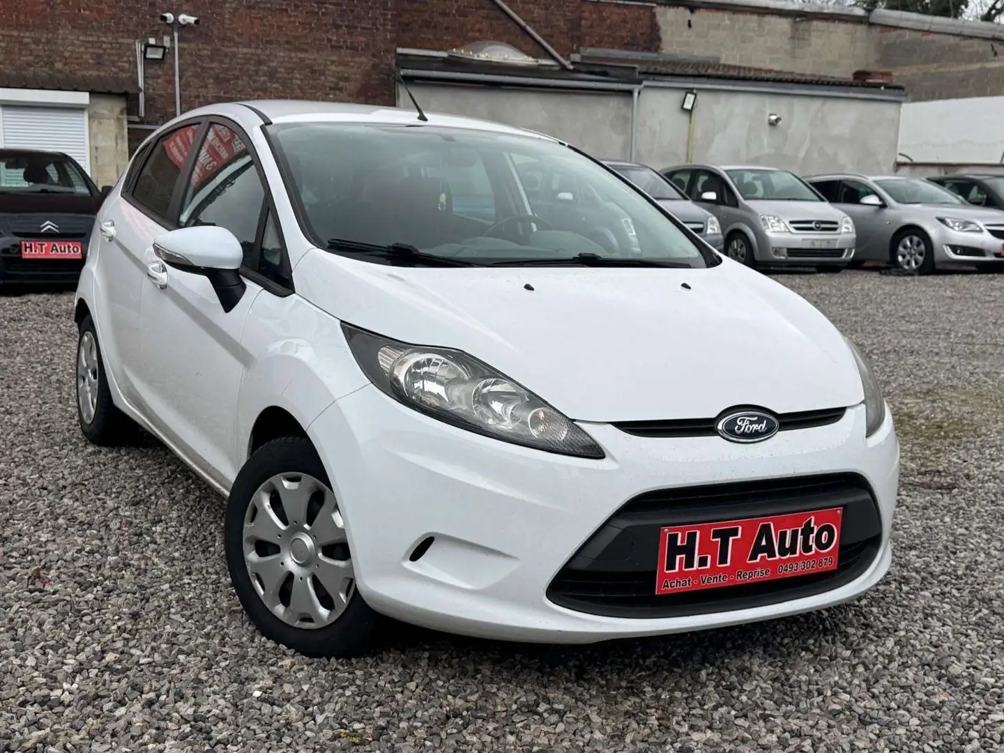 Ford Fiesta 1.6 TDCi Trend/Euro 5/Airco/5 portes Blanc - 2