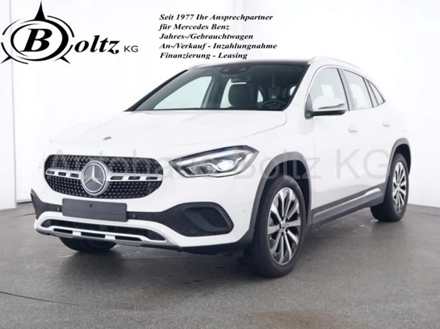 Mercedes-Benz GLA 180 Progressive Busin. Pano 19 Zoll MBUX HE Blanc - 1