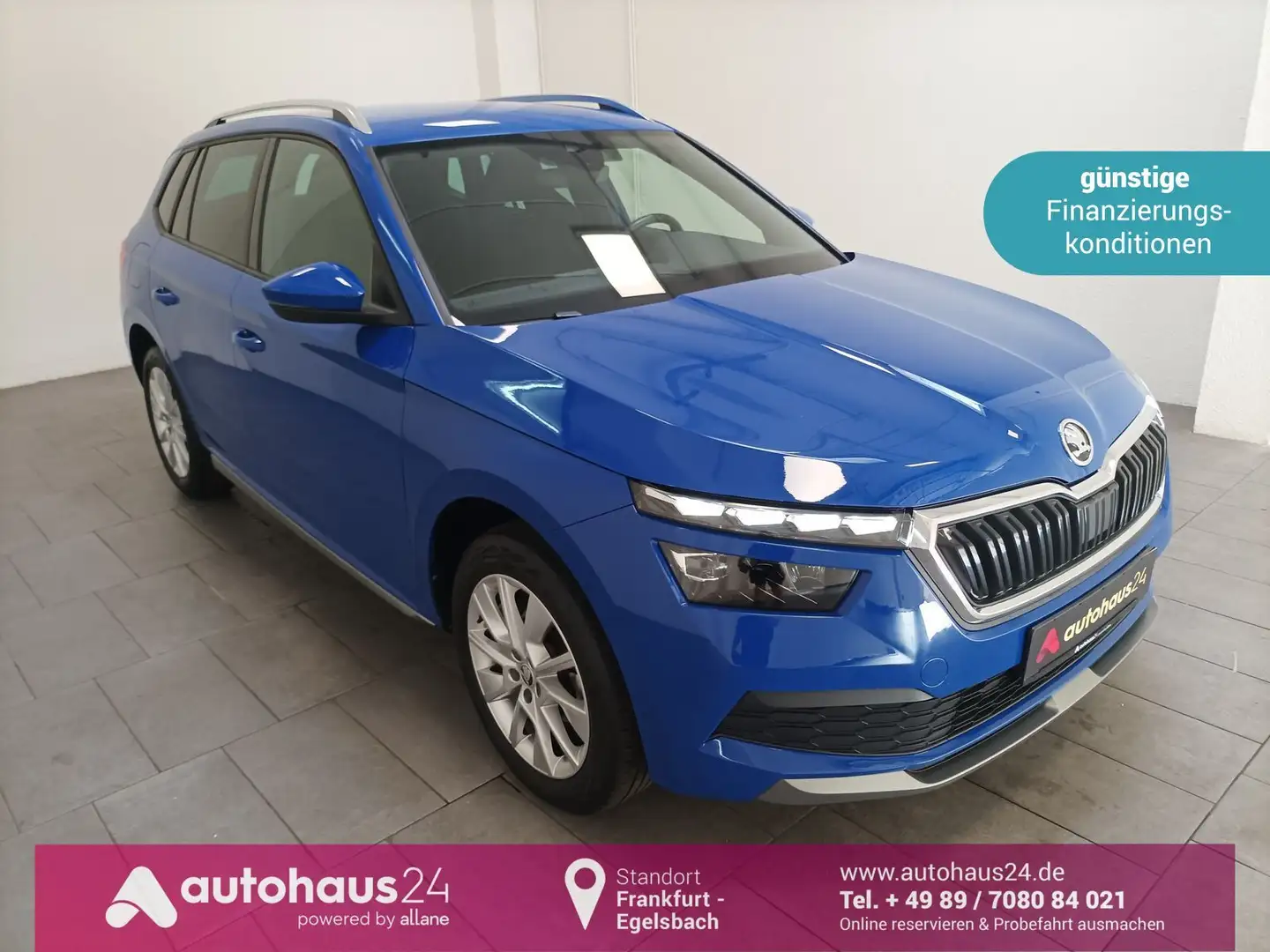 Skoda Kamiq 1.0 TSI Style Navi|PDC|LED|Sitzhzg. Blau - 1