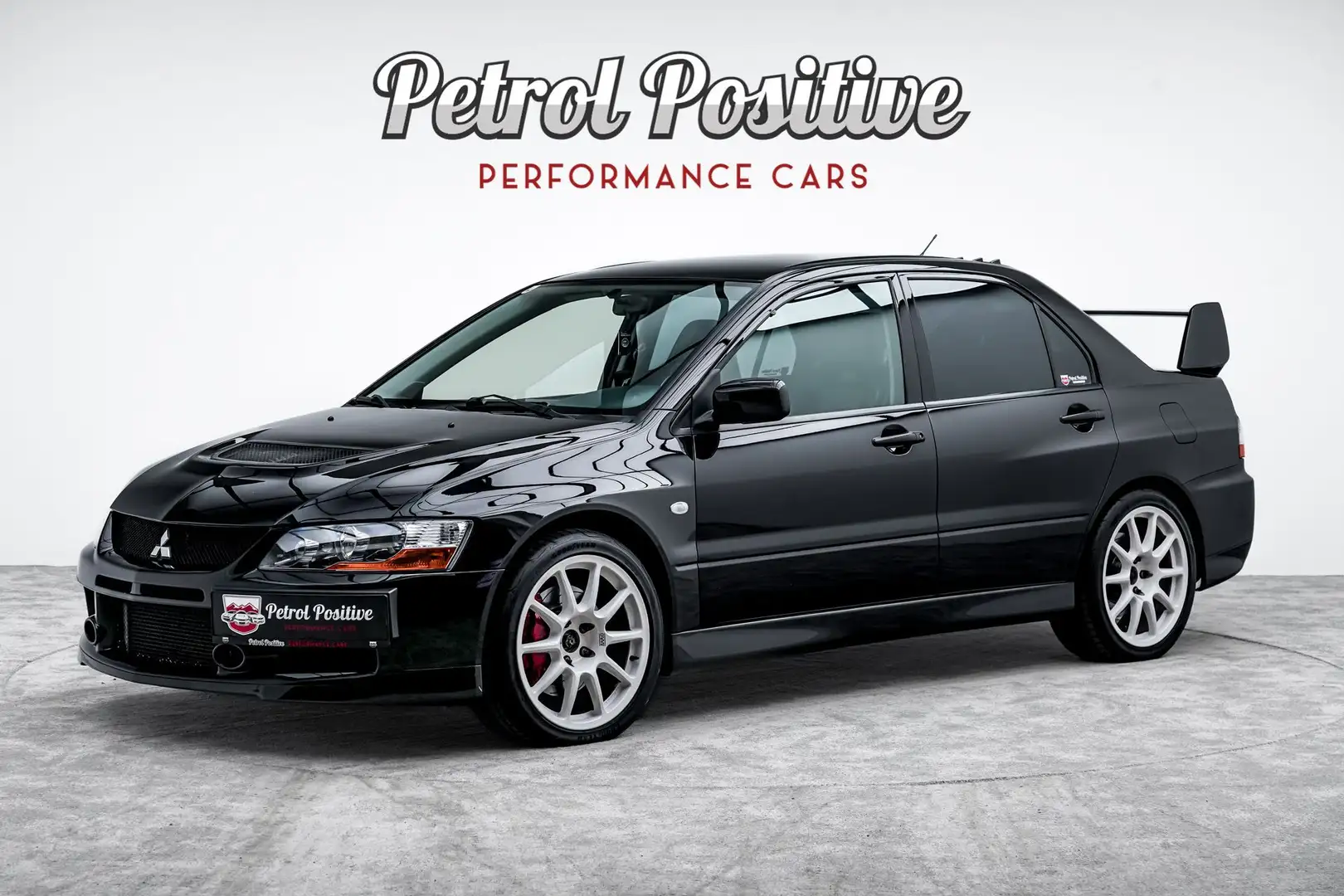 Mitsubishi Lancer Evo Evolution IX / ÖHLINS / HALTECH / BRAID / ROSTFRE Schwarz - 1