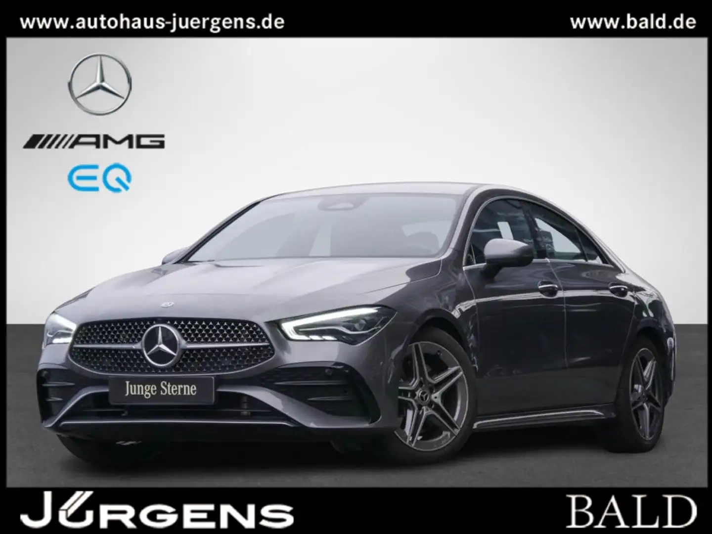 Mercedes-Benz CLA 220 4M AMG-Sport/StdHzg/Dist/Totw/LED/Kamera Grau - 1