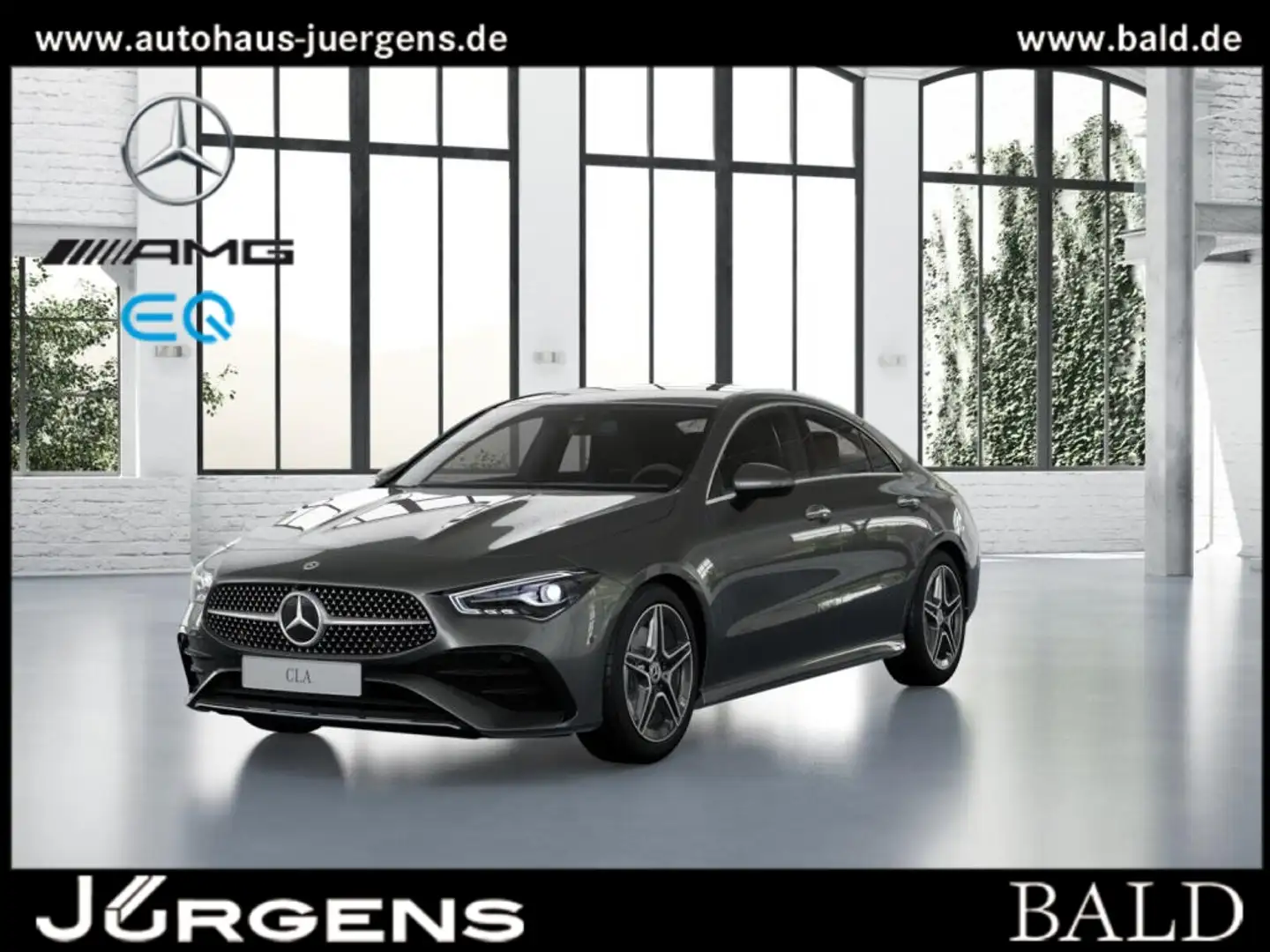 Mercedes-Benz CLA 220 4M AMG-Sport/StdHzg/Dist/Totw/LED/Kamera Grau - 1