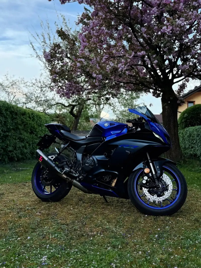 Yamaha YZF-R7 A2 tauglich/ =gedrosselt Blau - 1