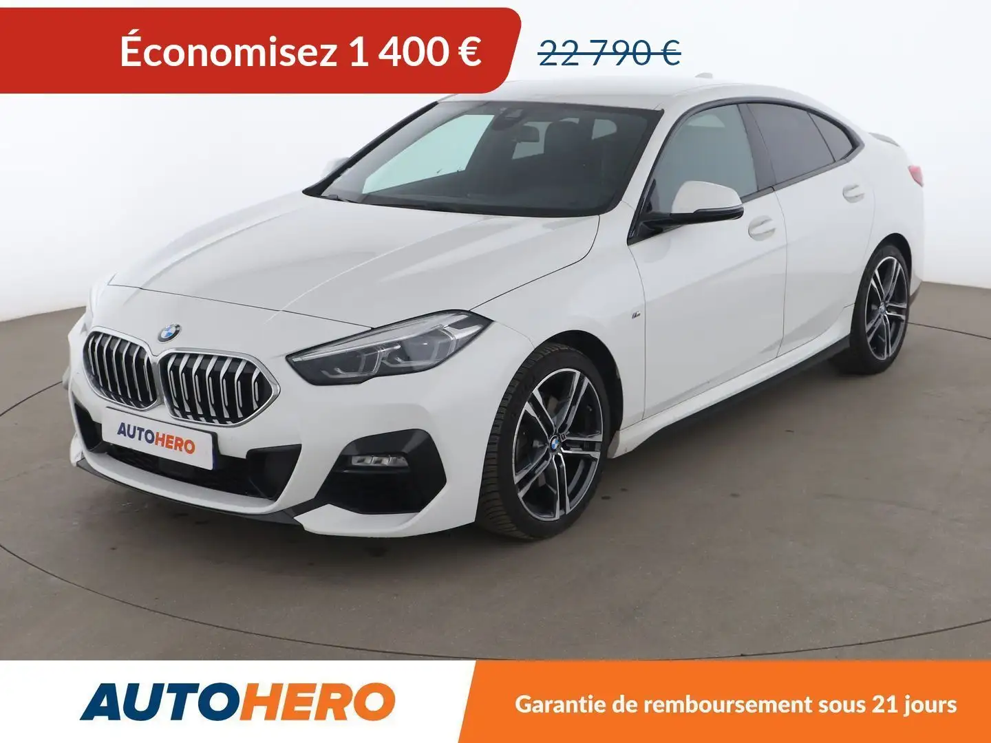 BMW 218 Gran Coupé 218i M Sport Auto 7 Blanc - 1