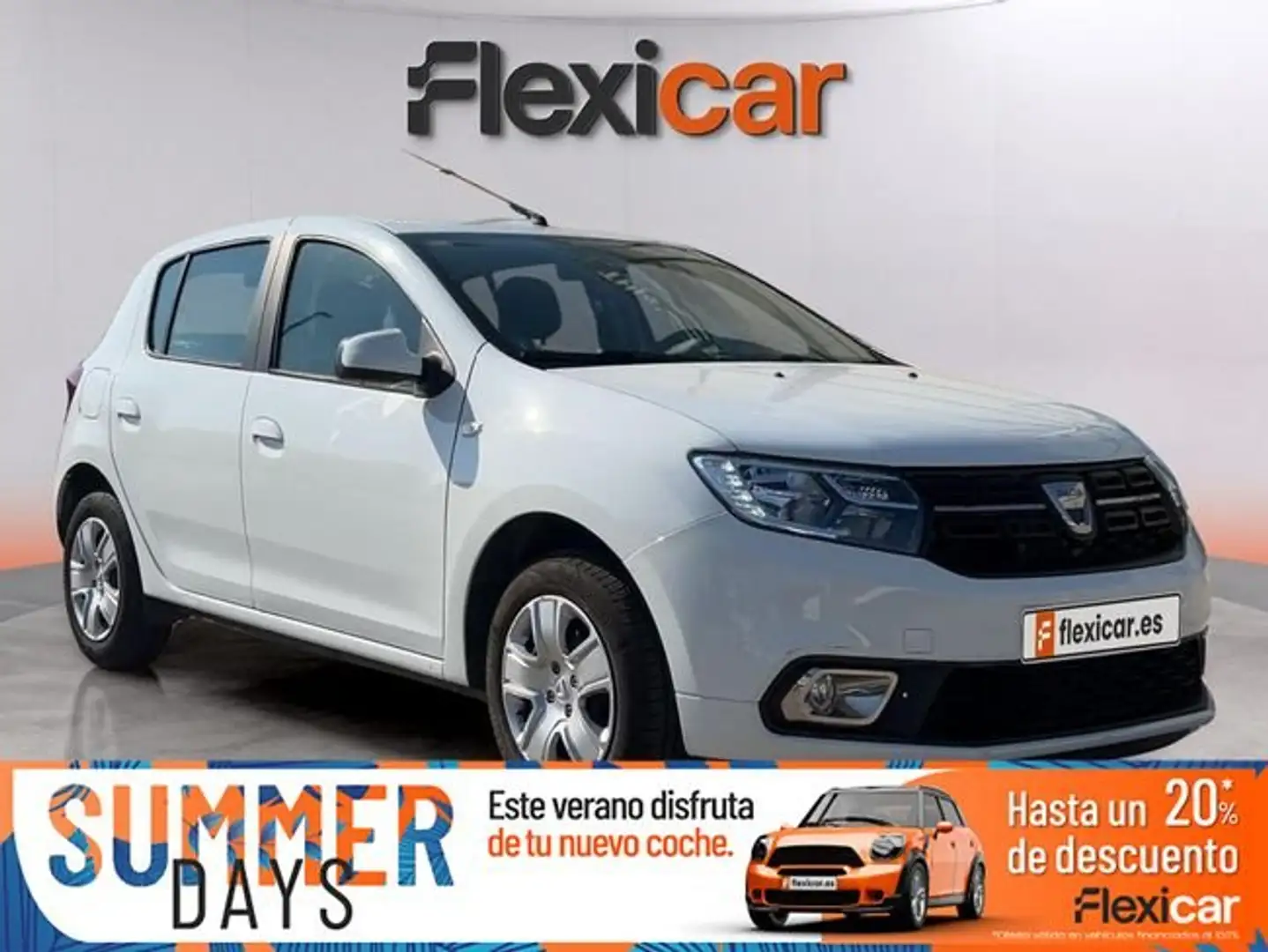 Dacia Sandero Comfort+TCE+66kW+%2890CV%29+-+SS Blanco - 1