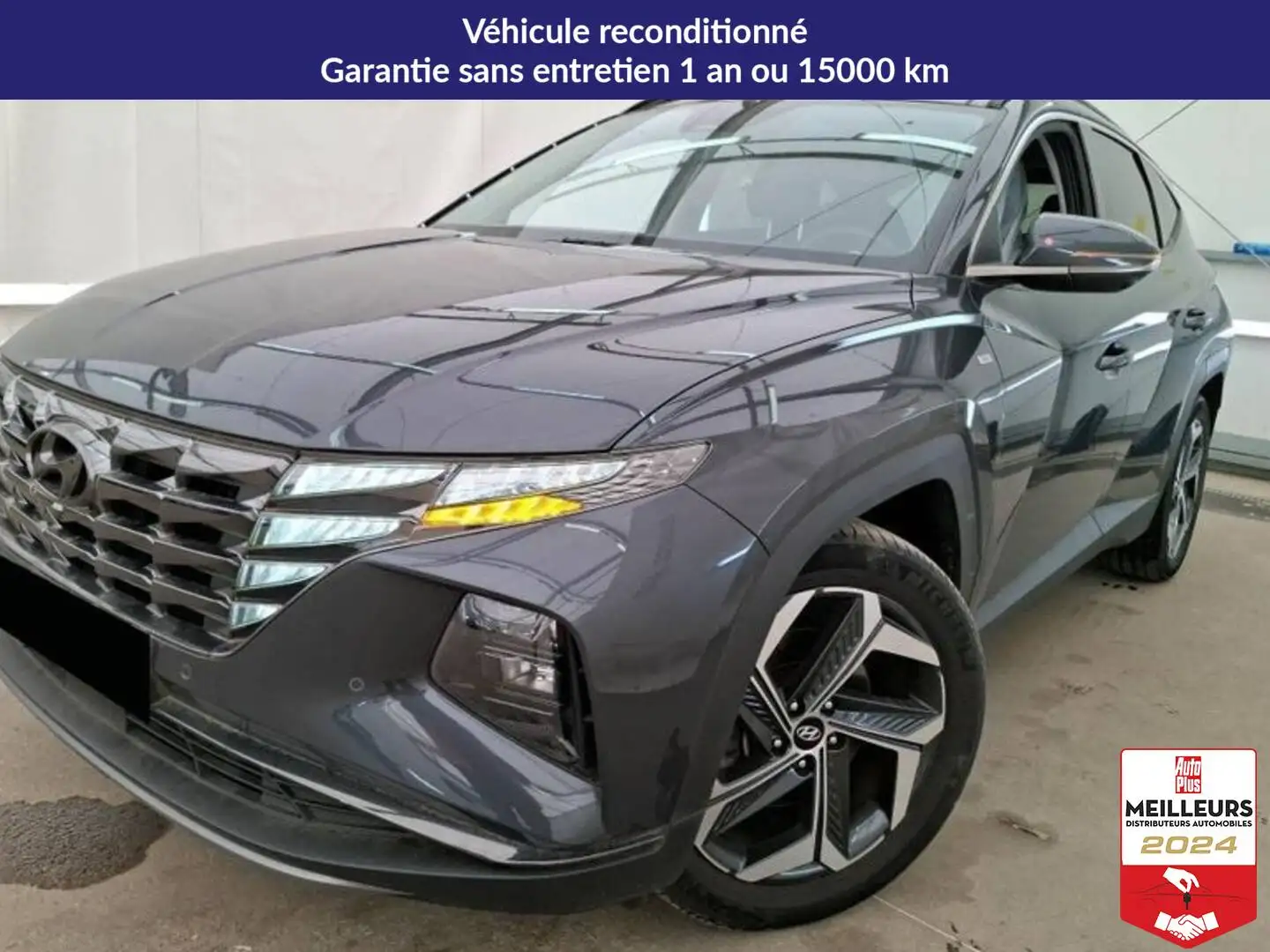 Hyundai TUCSON CRDi 136 Hyb 48V DCT-7 Executive +Suspension Pilot Blanc - 1