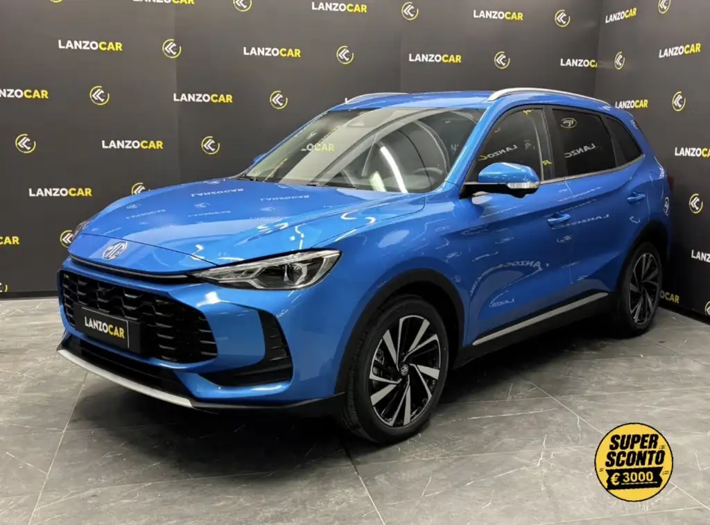 MG ZS, 1.5 HYBRID LUXURY AUTOMATICA *DIVERSI COLORI*, colore blu, 2026, ibrida | usata in vendita da LANZOCAR