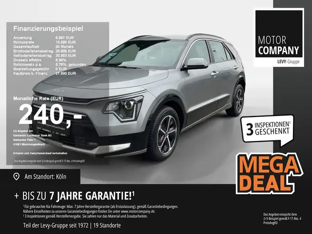 Kia Niro 1.6 HEV DCT VISION KOMF 4Season+ACC+KAMERA++