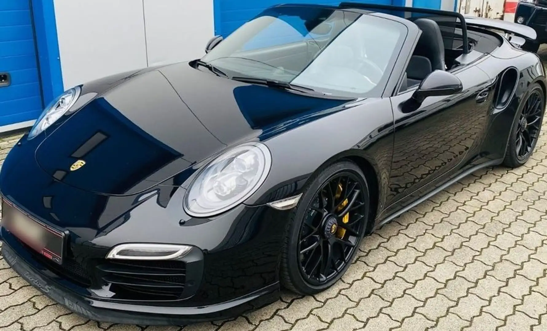 Porsche 991 Turbo S Cabriolet PDK Negro - 1