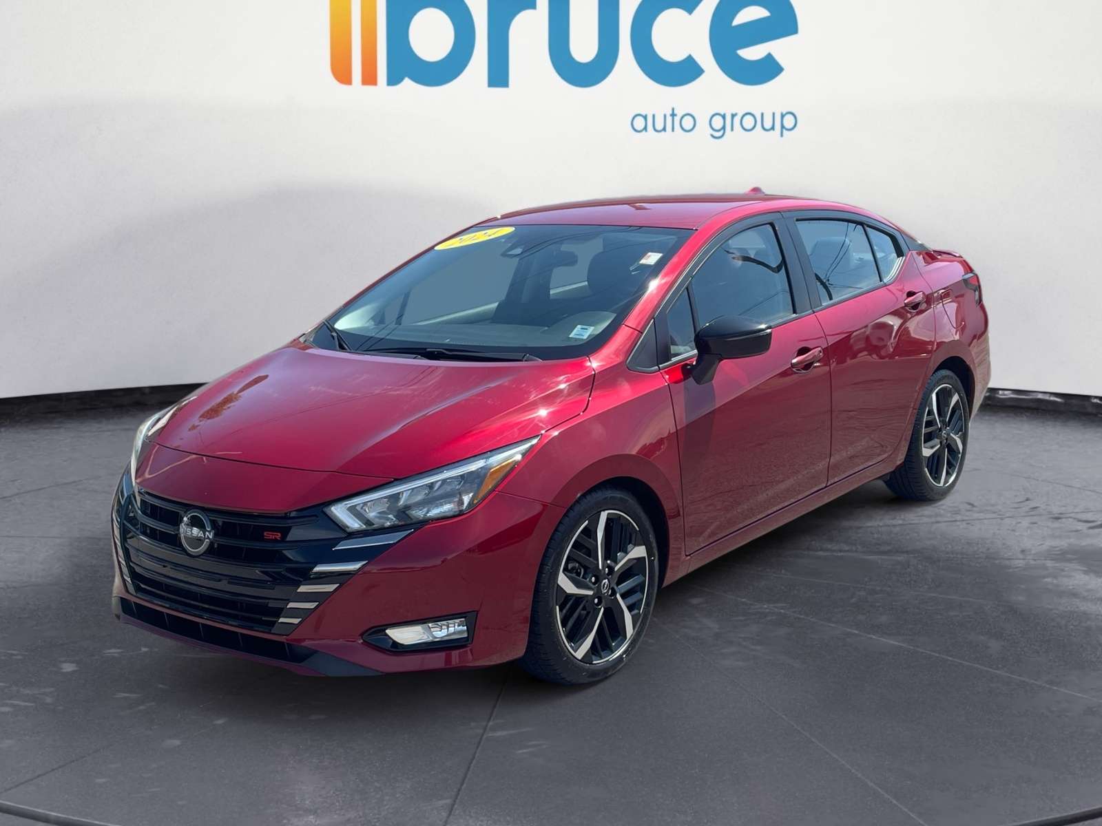Red 2024 Nissan Versa Sedan Front-Wheel Drive Automatic