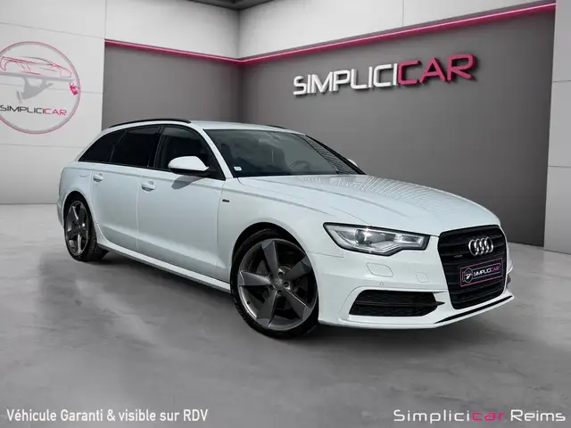 2013 Audi A6 in White for sale