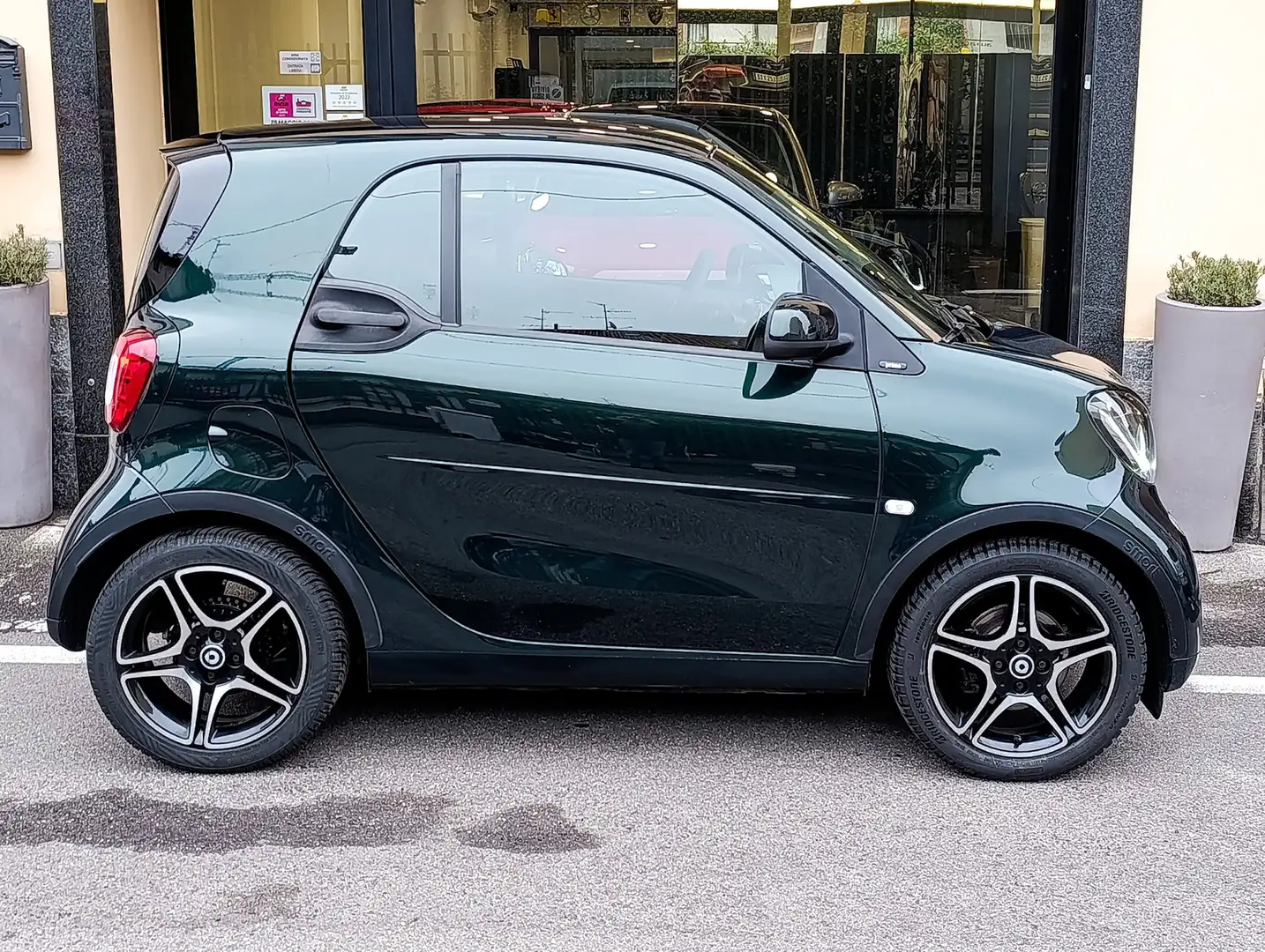 smart forTwo 0.9 Prime 90cv twinamic my18 colore British Green Grün - 2