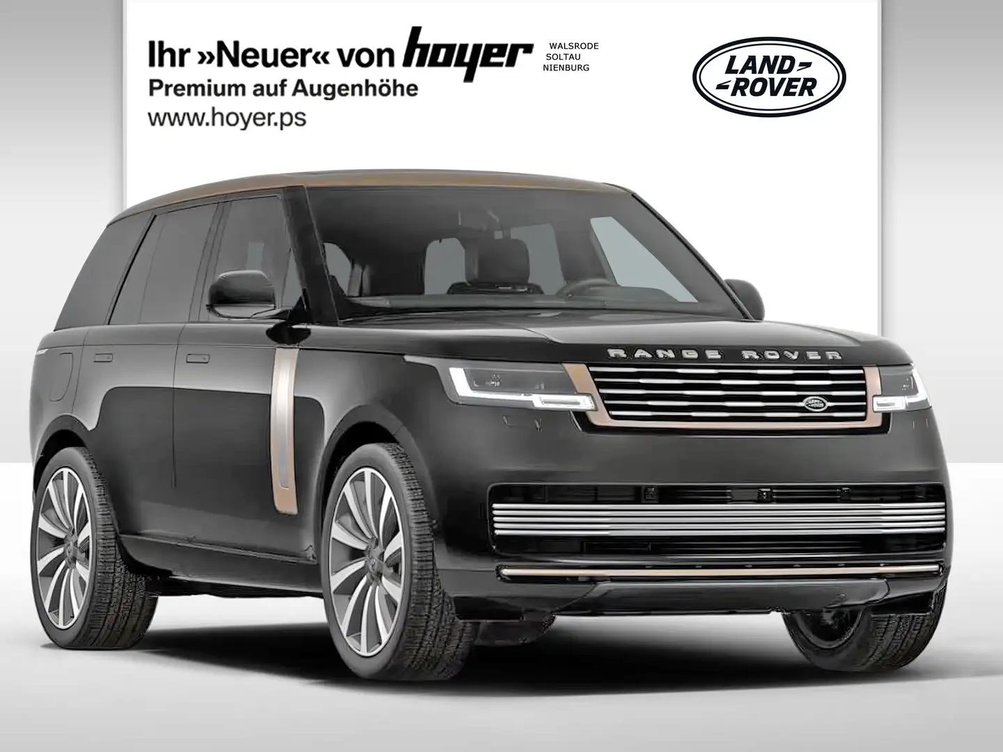 Land Rover Range Rover 4.4 P615 V8 MHEV SV SWB STHZ Schwarz - 1