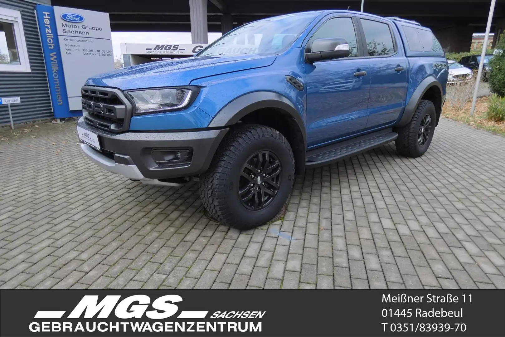 Ford 2.0 DK "Panther" #4X4 #NAVI #AHK #LEDER #HT Bleu - 1