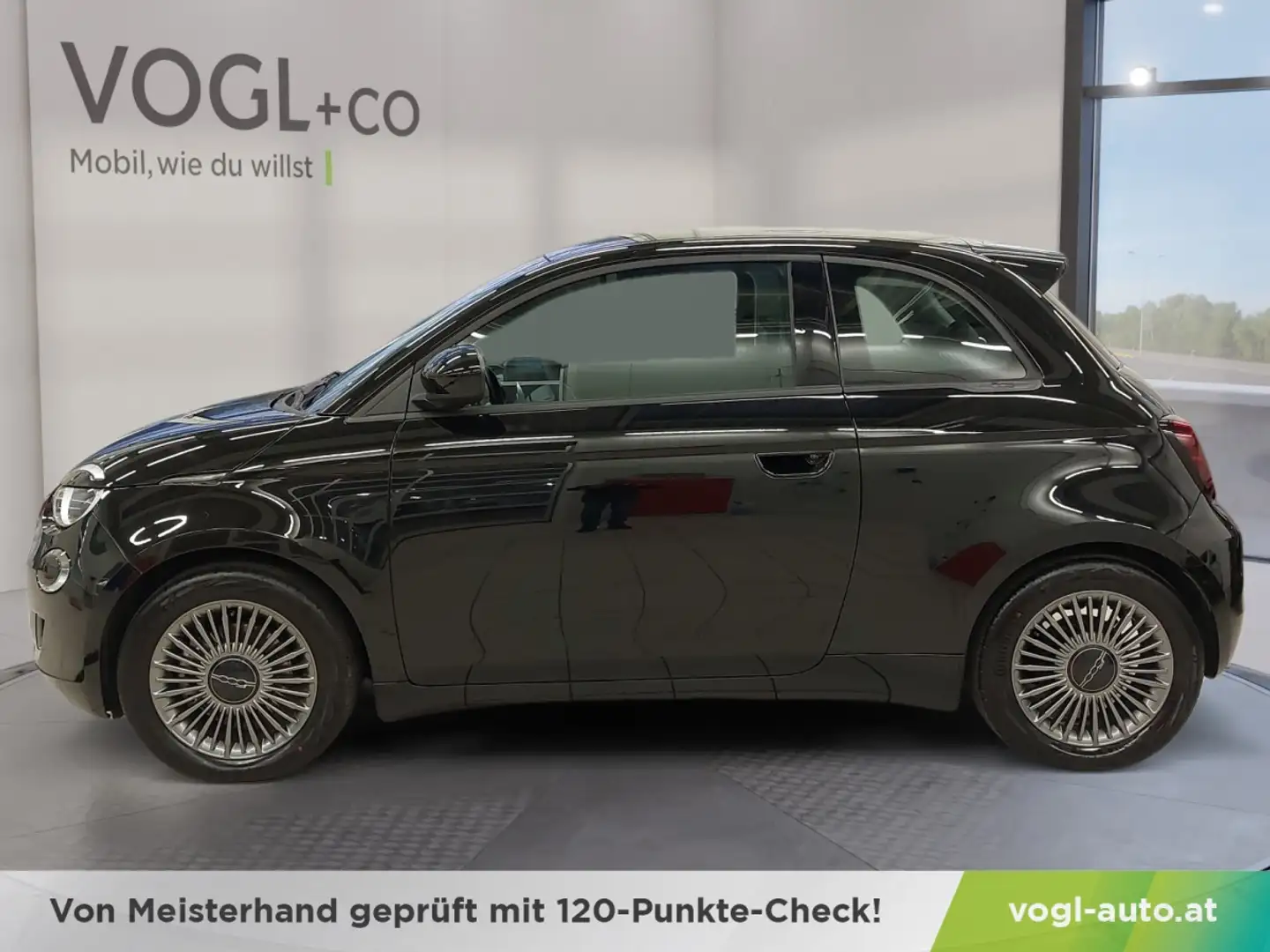 Fiat 500e Icon 42 kWh Schwarz - 2
