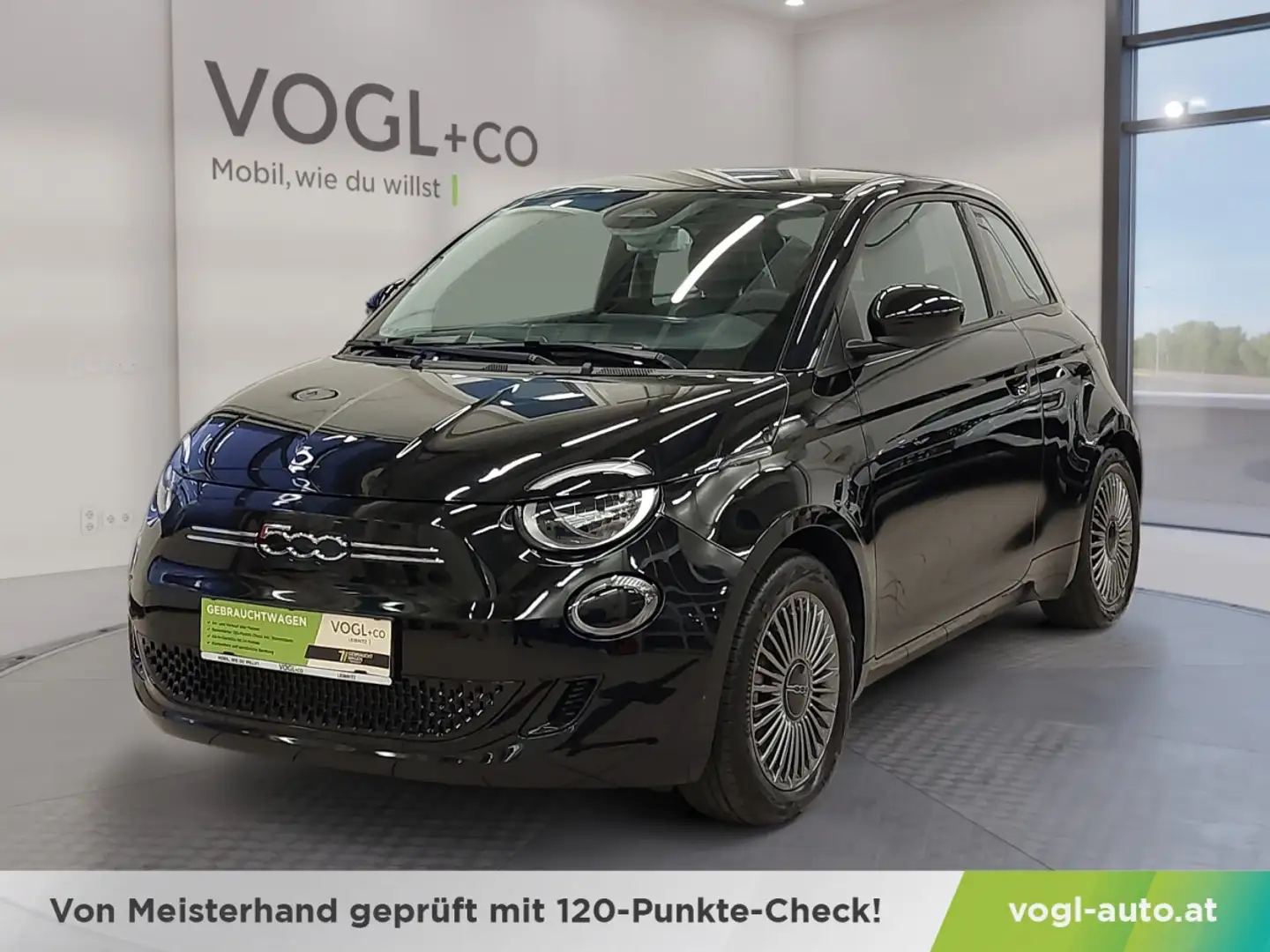 Fiat 500e Icon 42 kWh Schwarz - 1
