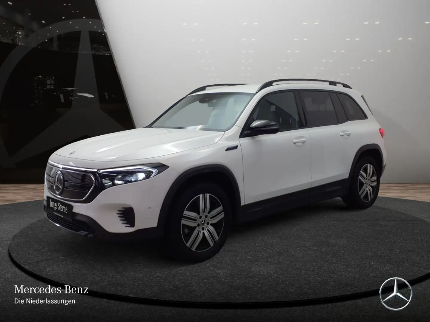 Mercedes-Benz EQB 300 4M PROG+NIGHT+ADVANCED+KAMERA+SPUR Blanc - 2