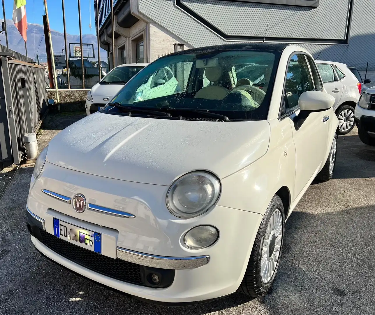 Fiat 500 1.2 70 cv Benzina/Gpl Weiß - 2