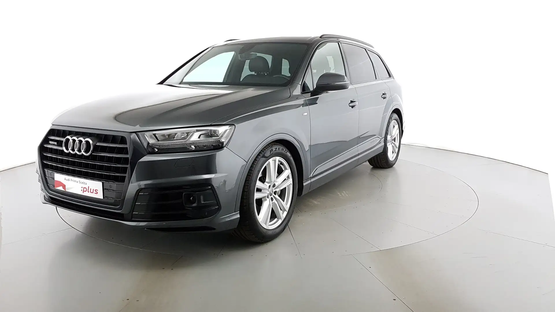 Audi Q7 50 3.0 tdi mhev Sport Plus quattro 7p.ti tiptronic Grigio - 1