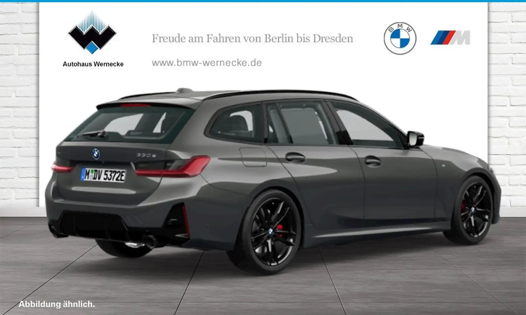 BMW 330 e xDrive Touring M Sportpaket HK HiFi DAB Grau - 2