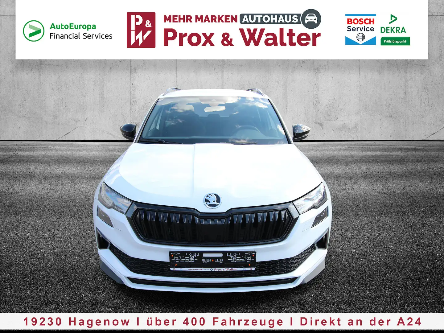 Skoda Karoq 1.5 TSI 7-DSG SportLine LED-Matrix+KAMERA Weiß - 1