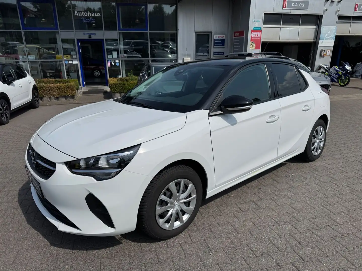 Opel Corsa F Edition Wit - 1