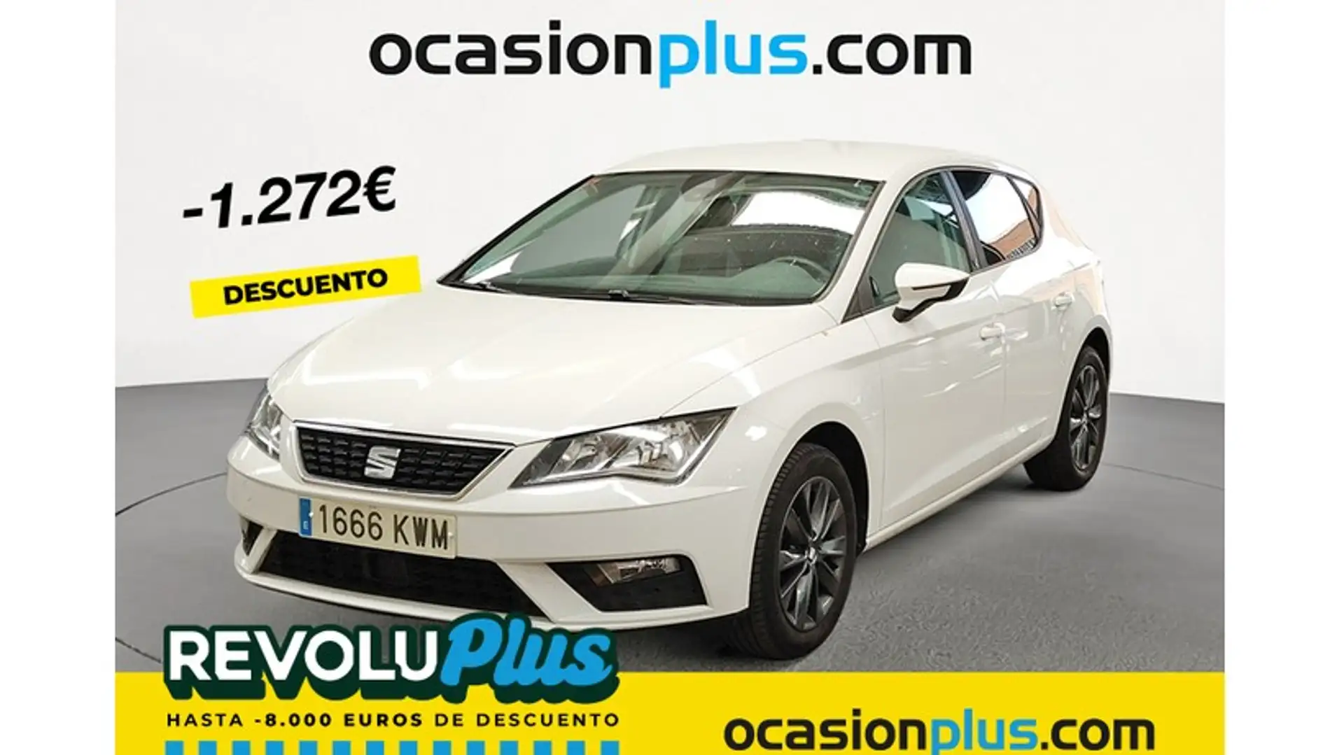SEAT Leon 1.6TDI CR S&S Style 115 Blanc - 1