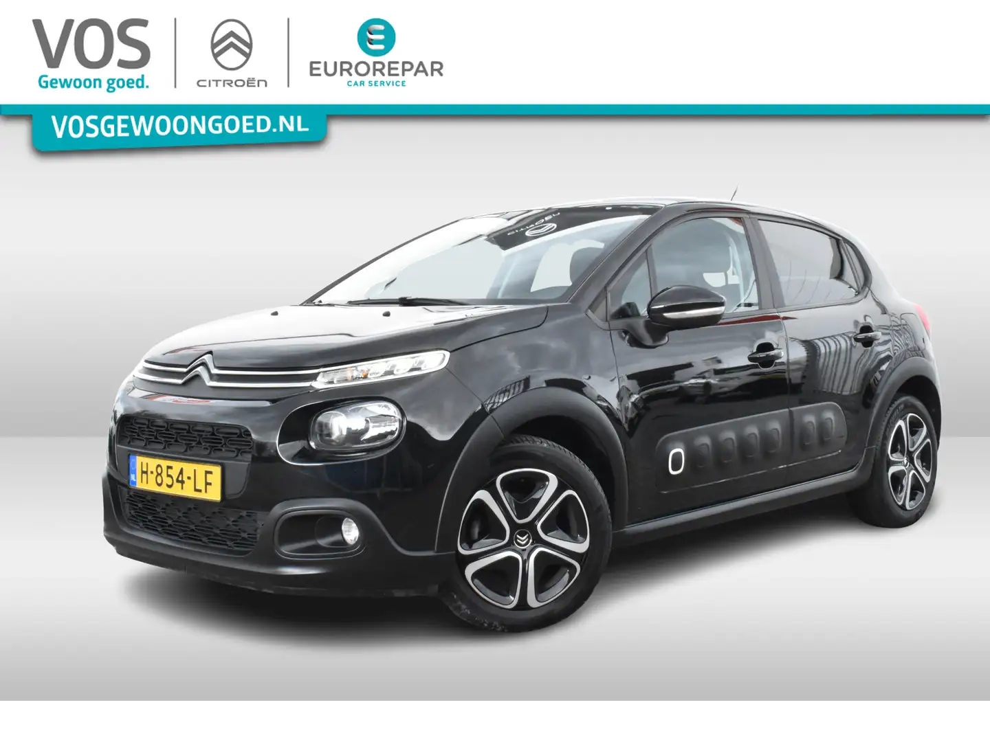Citroen C3 PureTech 82 S&S Feel Edition | Navi Apple carplay Zwart - 1
