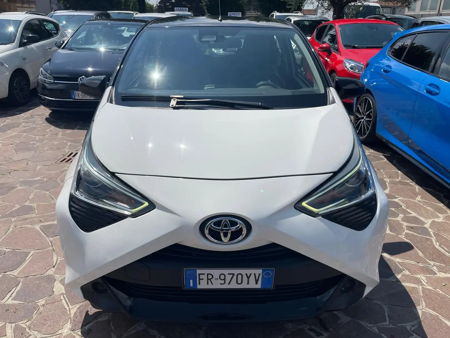 Toyota Aygo Aygo II 2018 5p 5p 1.0 x-fun 72cv NEOPATENTATI Bianco - 2