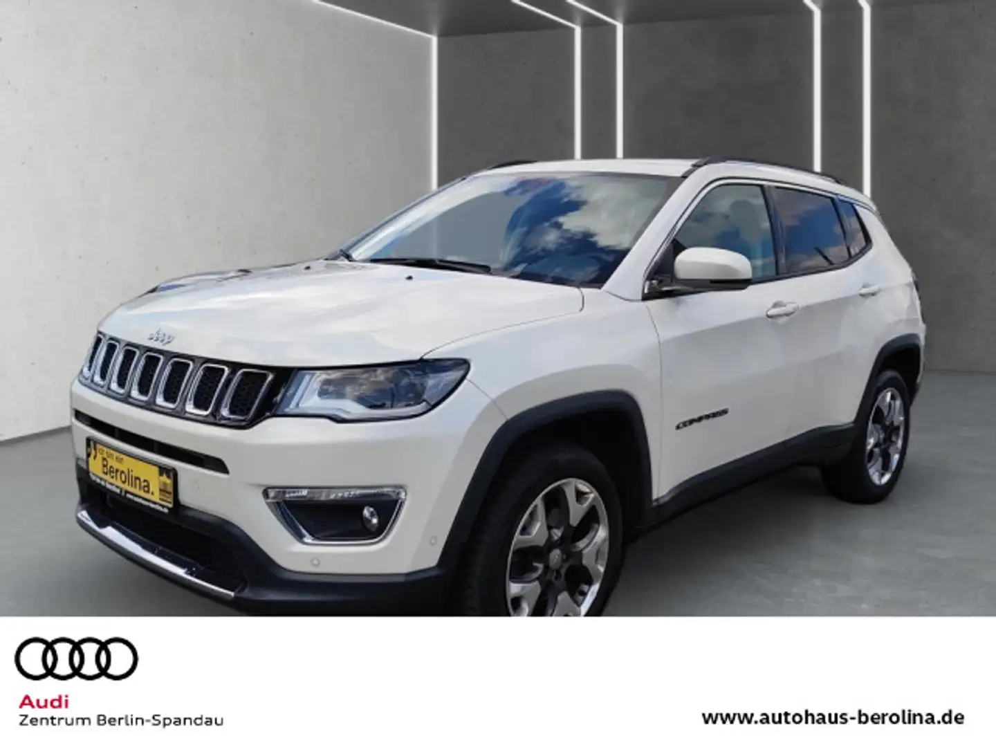 Jeep Compass 1.4 MultiAir 4WD Limited Aut. *R-CAM* Weiß - 1