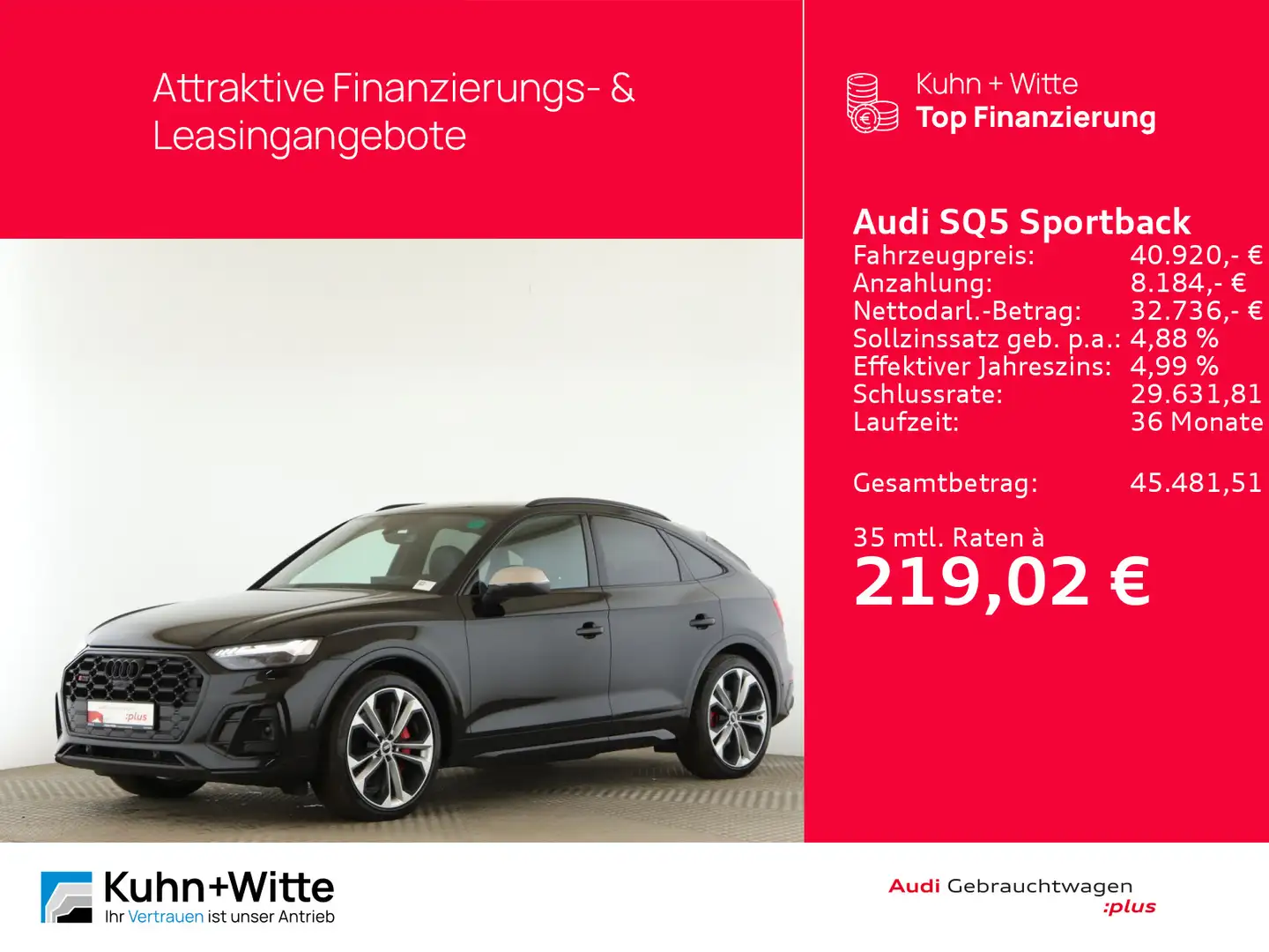 Audi SQ5 3.0 TDI quattro *AHK*Matrix*Standh Schwarz - 1