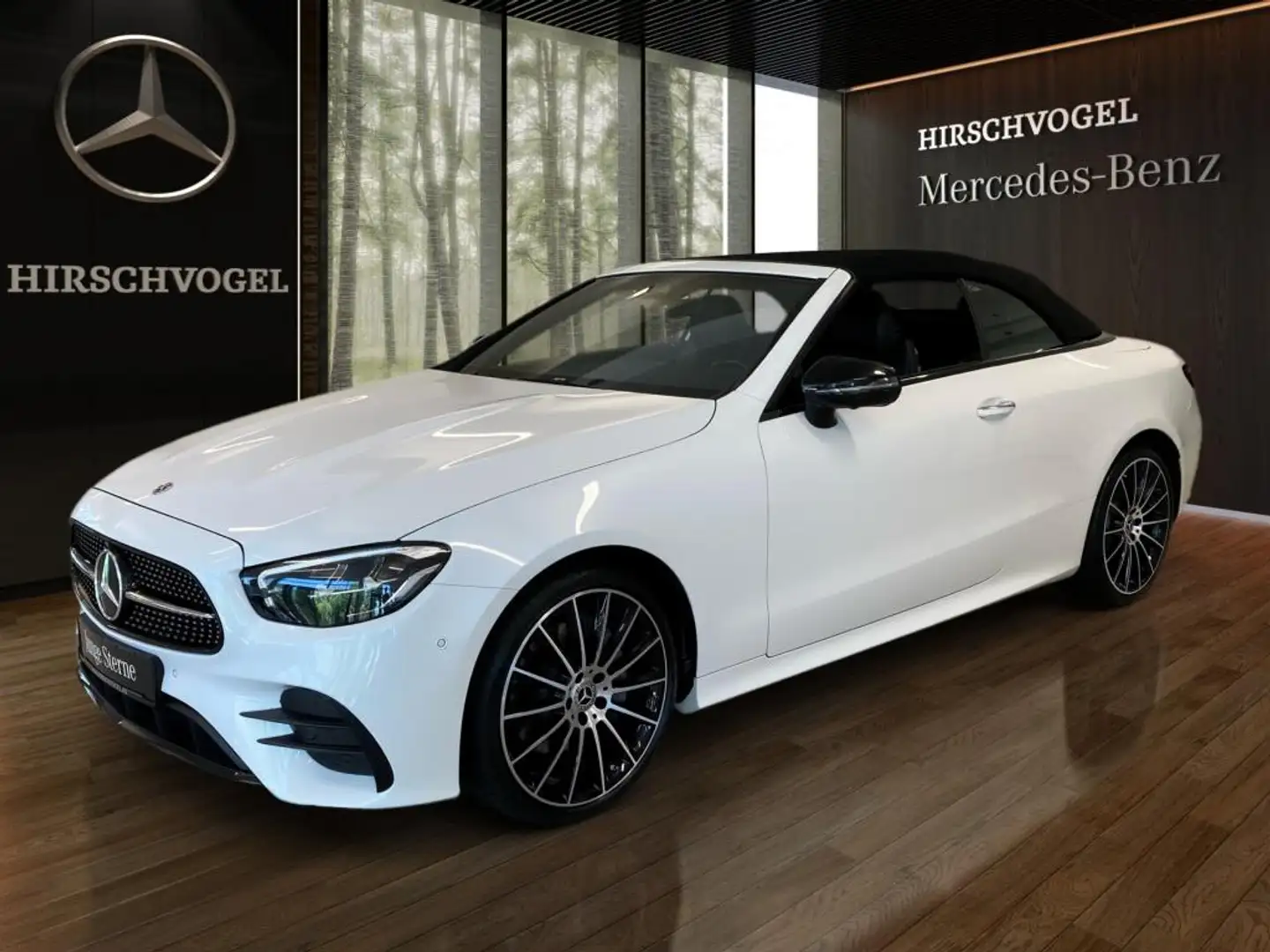 Mercedes-Benz E 300 d 4M AMG-Line+Night+AIRSCARF+AIRCAP+360°-K Weiß - 1