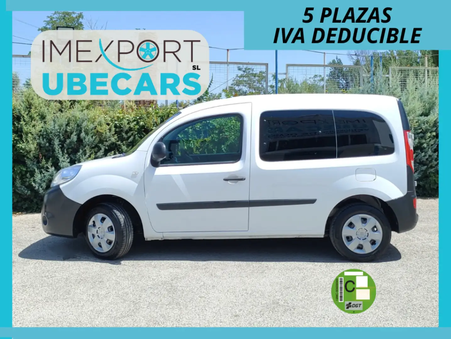 Renault Kangoo Combi 1.5dCi En. Profesional N1 66kW Wit - 1