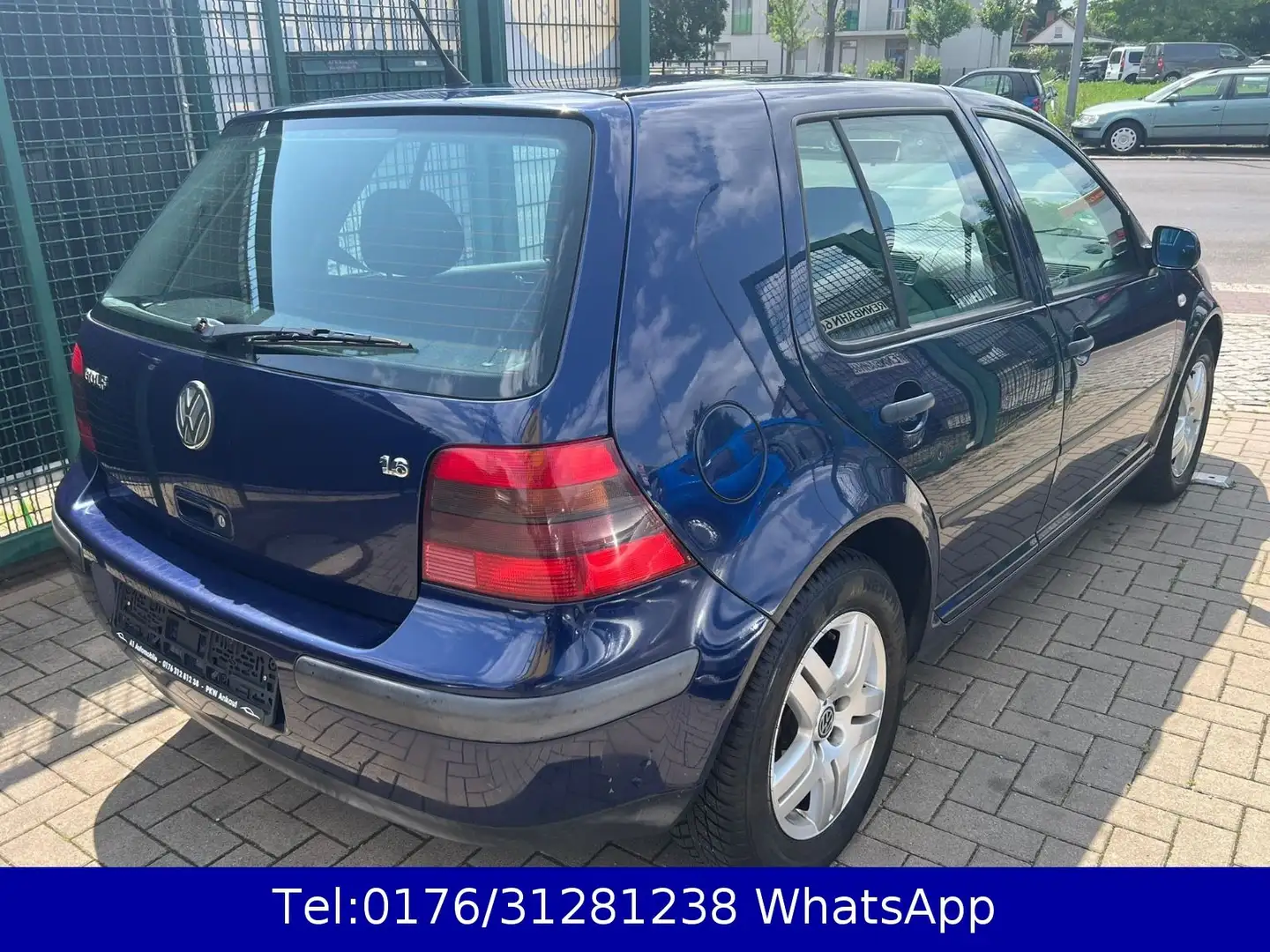 Volkswagen Golf 1.6 Automatik !! Klima !! Tüv-März 2026 !! Blau - 2