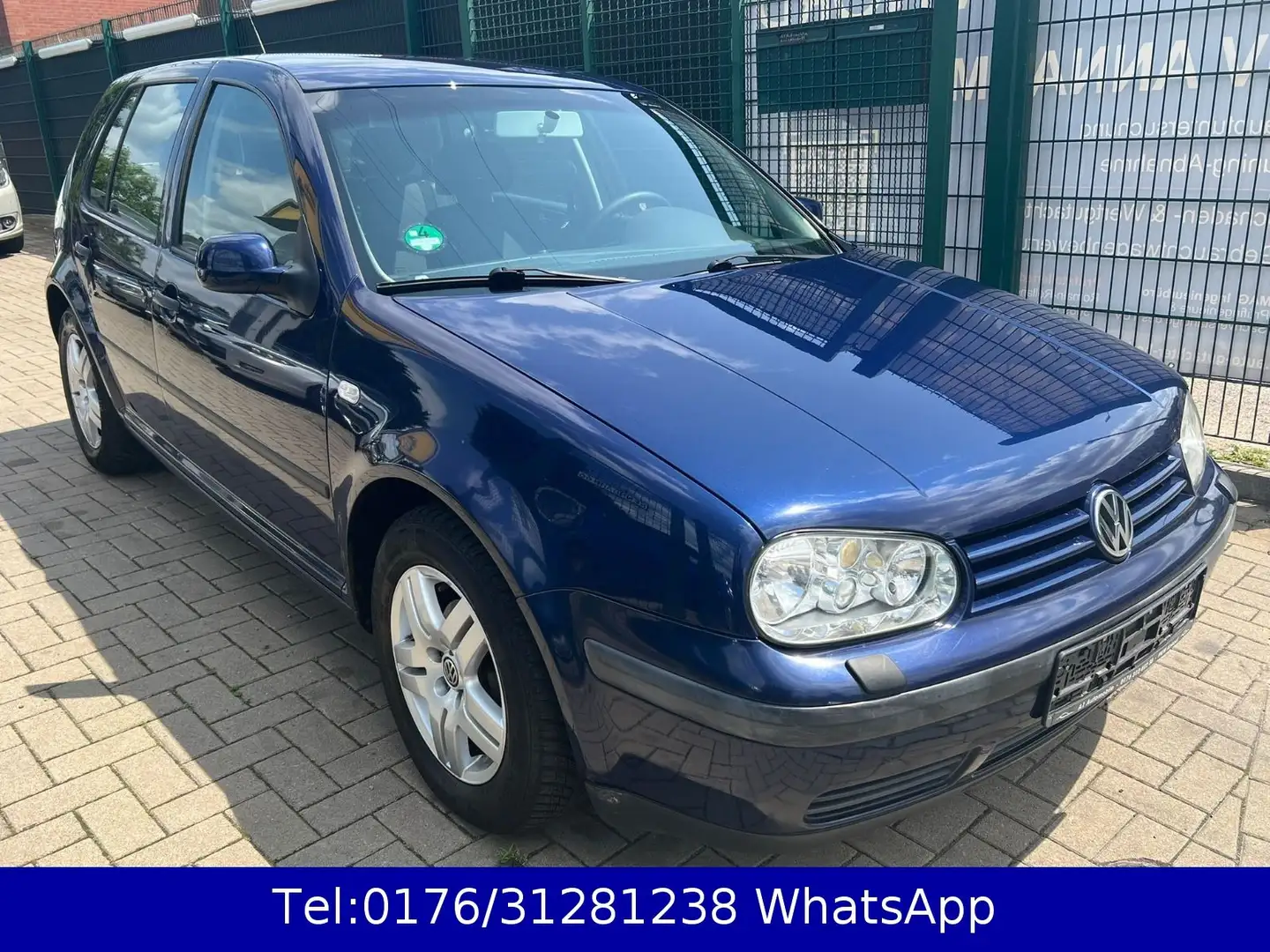Volkswagen Golf 1.6 Automatik !! Klima !! Tüv-März 2026 !! Blau - 1