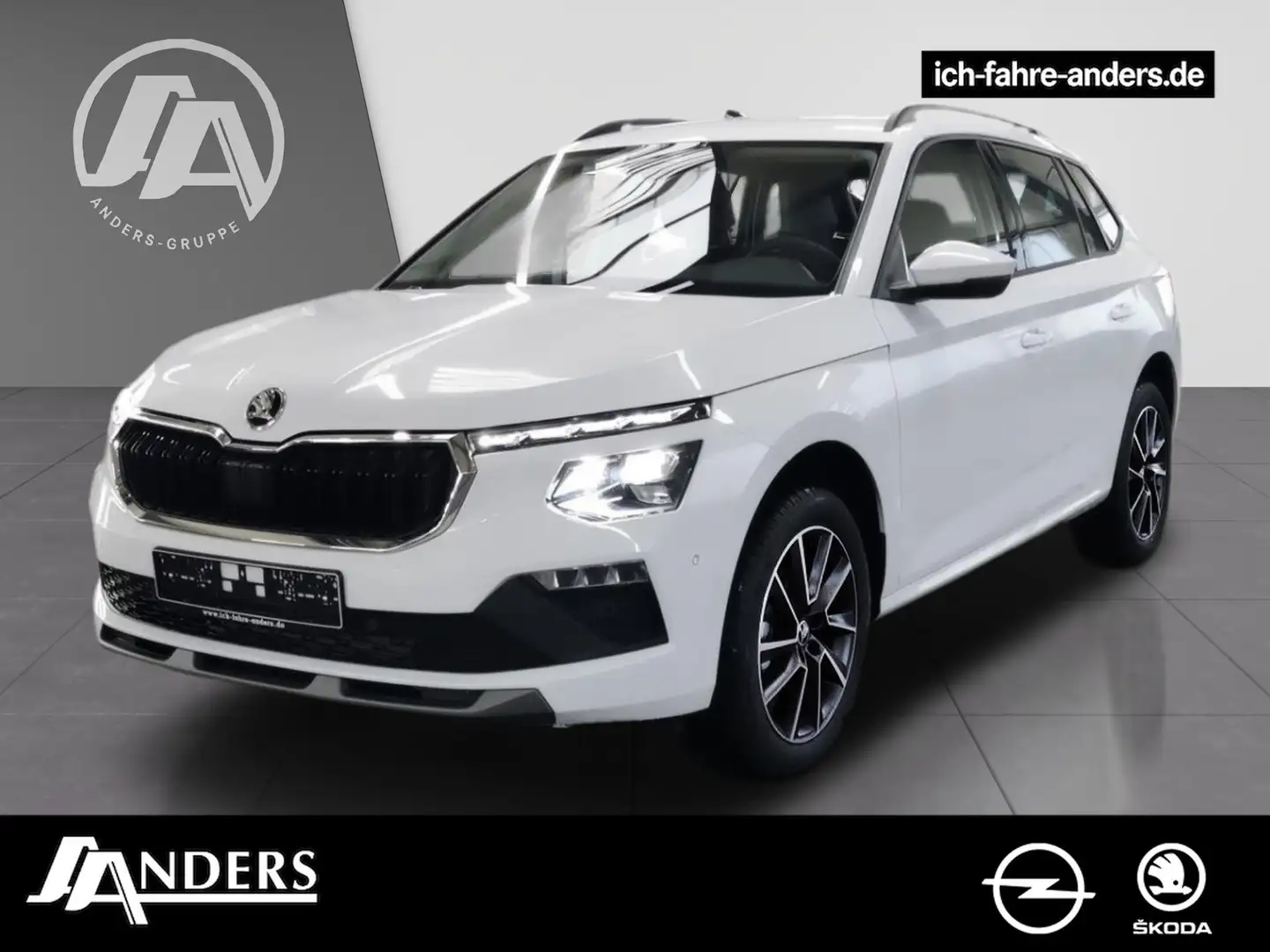 Skoda Kamiq Tour 1.5 TSI DSG +ACC+Navi+SHZ+MATRIX+LED Blanc - 1