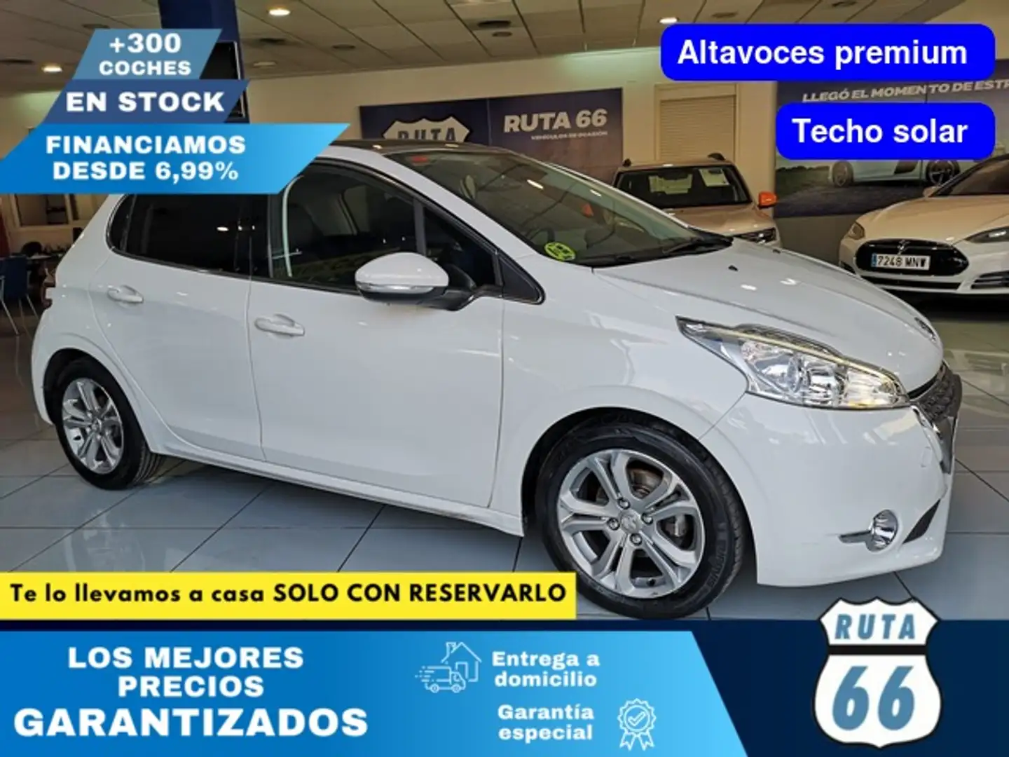 Peugeot 208 1.6e-HDi Allure Blanco - 1