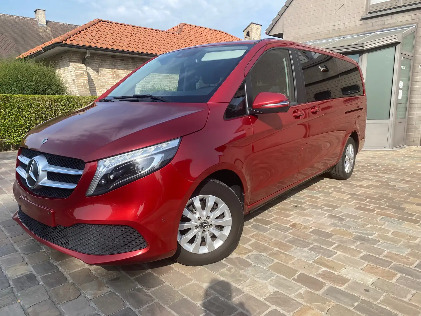 Mercedes-Benz V 220 Extralang 5pl Lichte vracht 21500 netto Rouge - 1