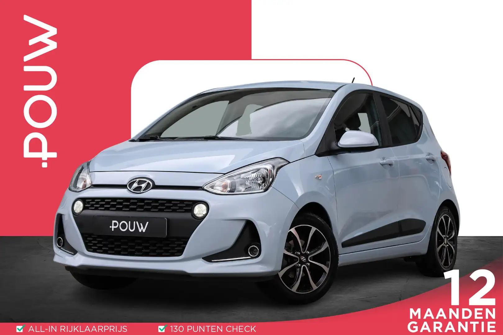 Hyundai i10 1.0i 67pk Comfort | Airco | Cruise Control | Elekt Blauw - 1