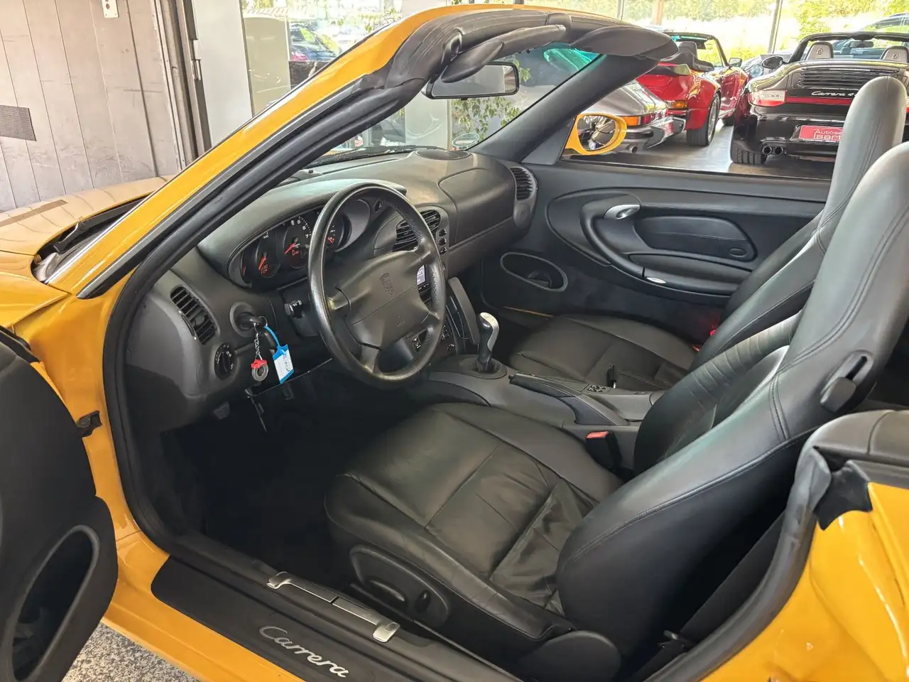 Porsche 911 C 2 Cabriolet, Speedgelb- toporiginal-59tkm!, foto 12