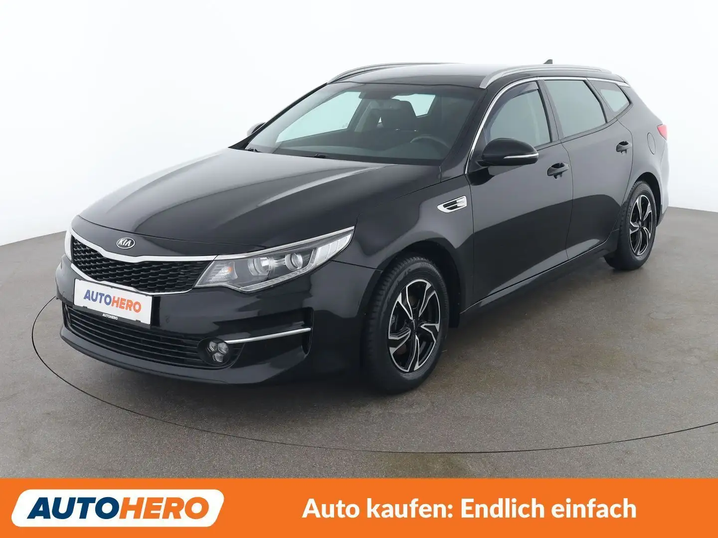 Kia Optima 1.7 CRDi Silber Schwarz - 1