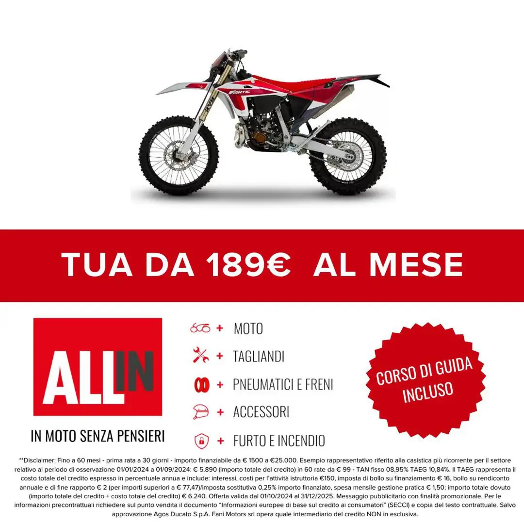 Fantic FANTIC XE 300 MY24 2T KM0 Bianco - 2