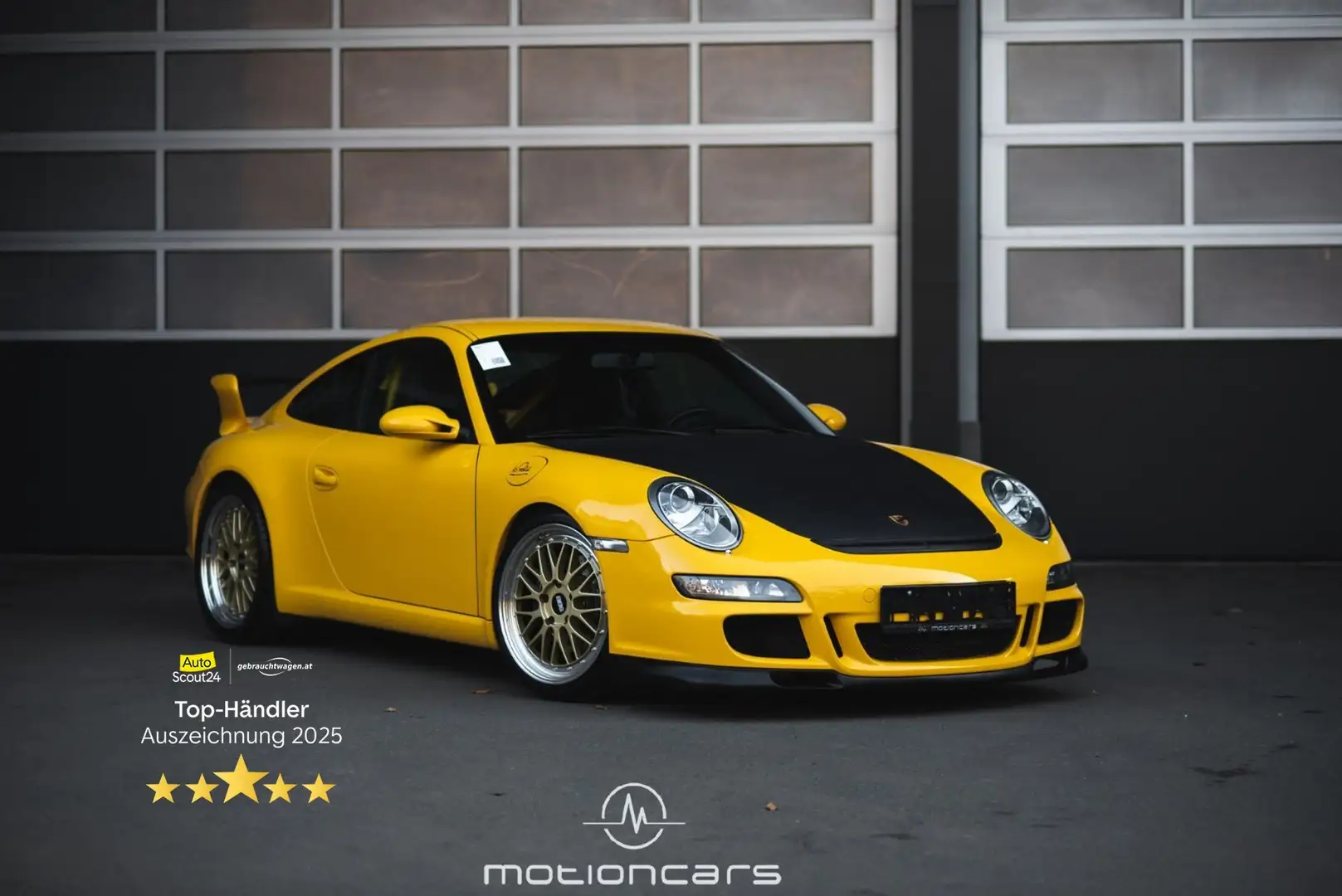 Porsche 997 911 GT3 Aerokit Original EXP € 55.480,- Gelb - 1
