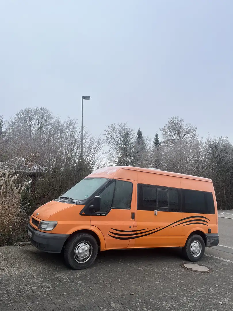 Ford Transit Bus Orange - 2