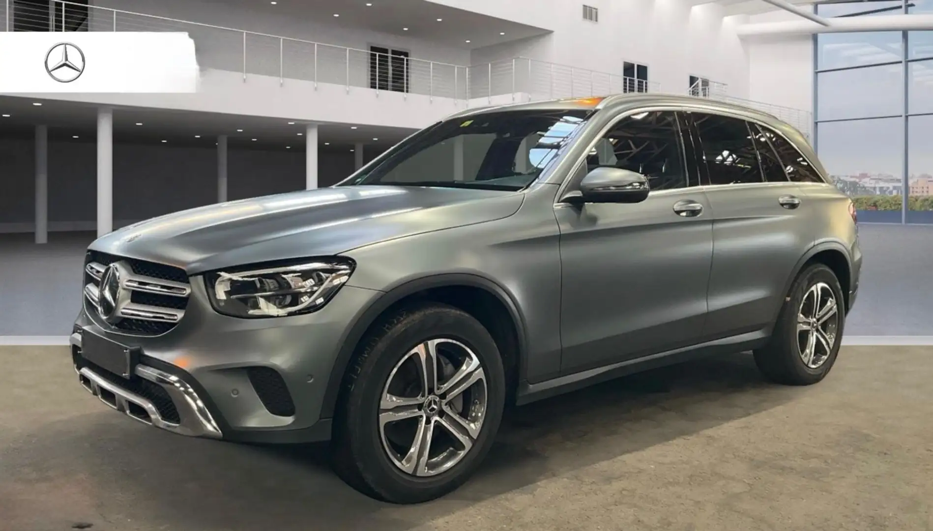 Mercedes-Benz GLC 300 GLC300d 4Matic 9G-TR-MAGNO MATT-WIDESCREEN-AHK- Grau - 1