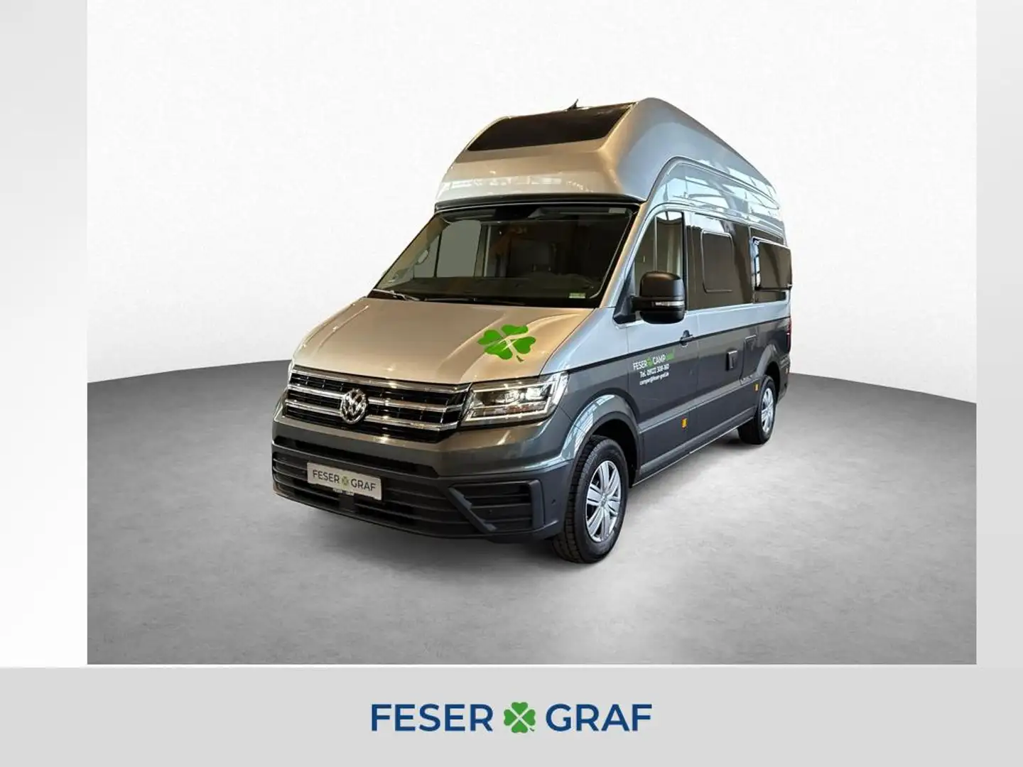 Volkswagen Grand California 600 2.0 TDI NAVI LED SOLAR Grau - 1