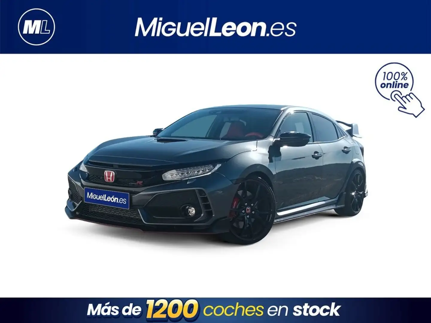 Honda Civic 2.0 I-VTEC TURBO TYPE R S Gris - 1