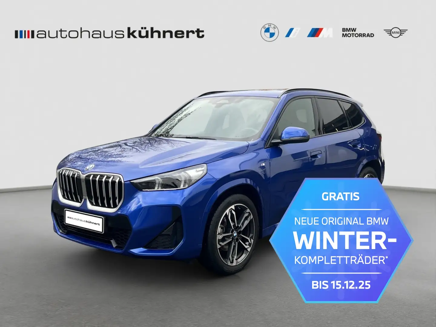 BMW X1 sDrive20d ///M-Sport ACC PanoSD SpurAss Aktivsitz Blau - 1