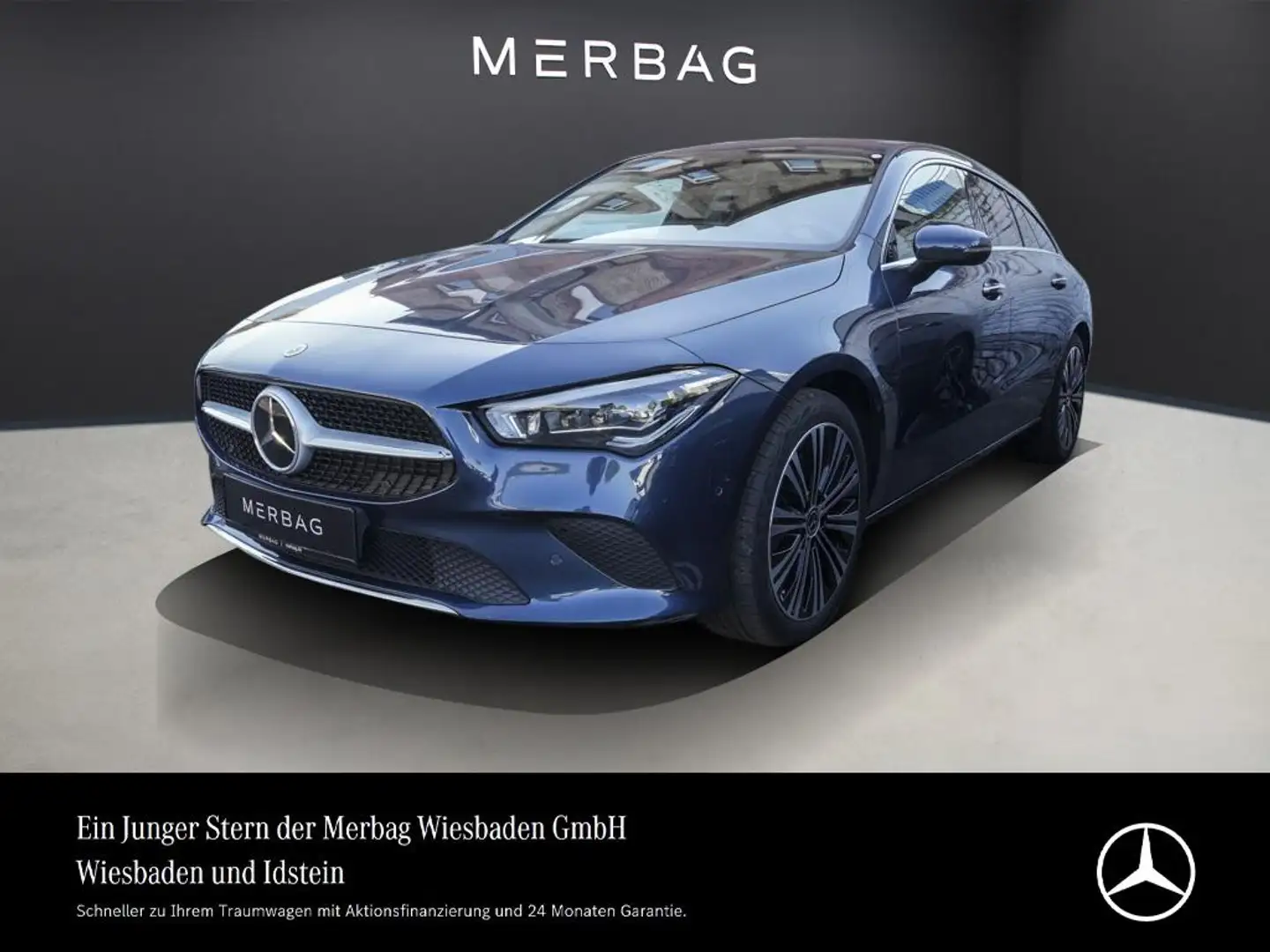 Mercedes-Benz CLA 220 d SB PROGRESSIVE MULTIBEAM DISTRONIC Blau - 1