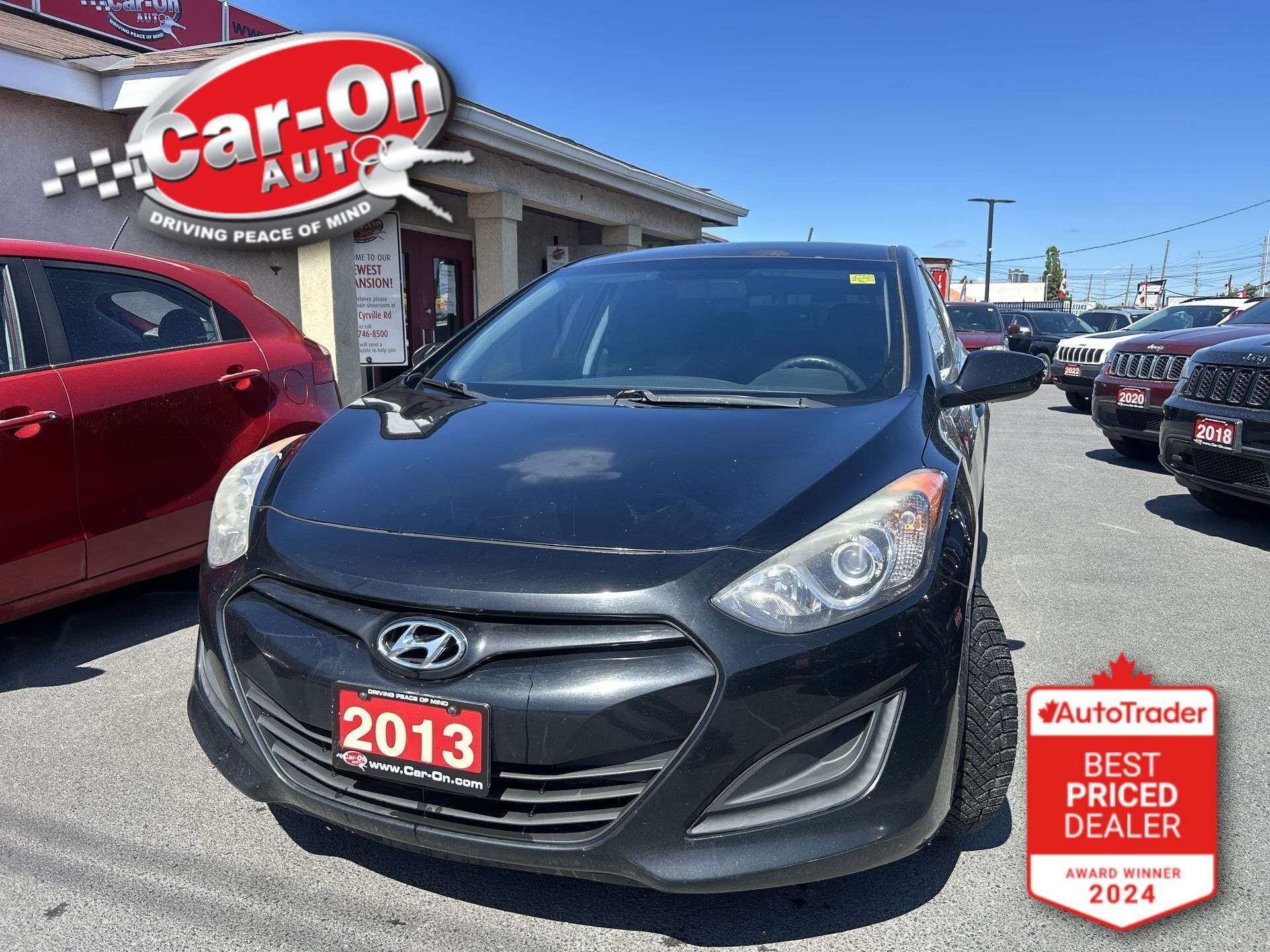 Black 2013 Hyundai Elantra GT Hatchback Manual